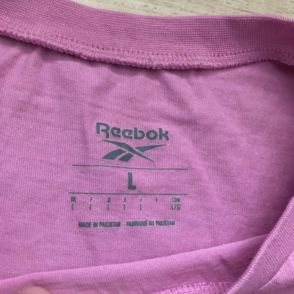 Reebok Pink Short Sleeve Tee - Picture 5 of 9